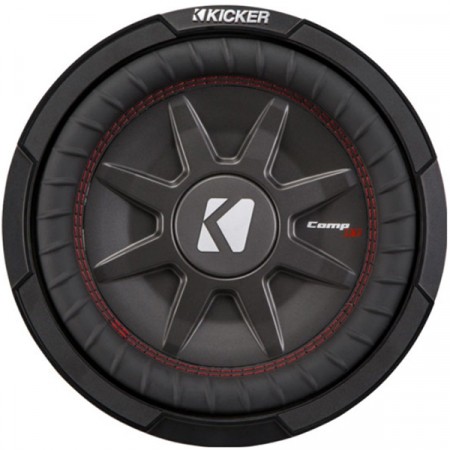 Kicker 43CWRT102 CompRT shallow-mount 10″ subwoofer with dual 2-ohm voice coils