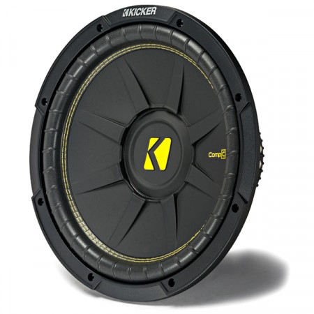 Kicker 44CWCD124 CompC Series 12″ subwoofer with dual 4-ohm voice coils
