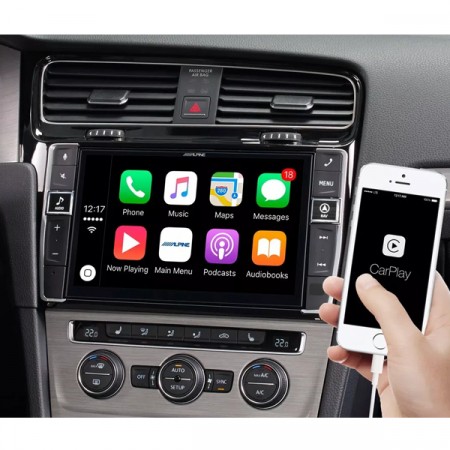 Alpine I902D-G7 9” Mobile Media System for Volkswagen Golf 7, featuring  Apple CarPlay and Android Auto compatibility @Autotec Vehicle Technology  Solutions