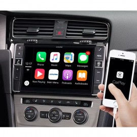 Alpine I902D-G7 9” Mobile Media System for Volkswagen Golf 7, featuring Apple CarPlay and Android Auto compatibility