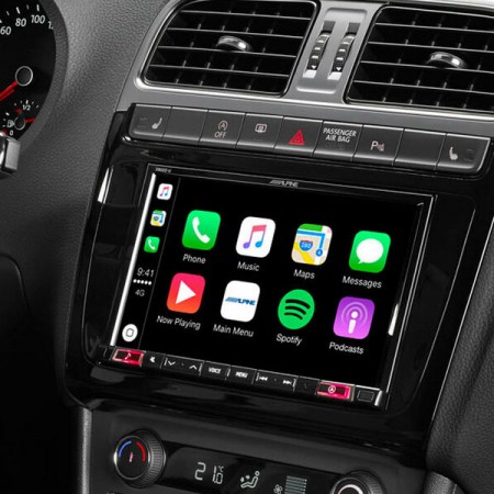 Alpine X802D-U 8” Touch Screen Navigation with TomTom maps, compatible with Apple CarPlay and Android Auto