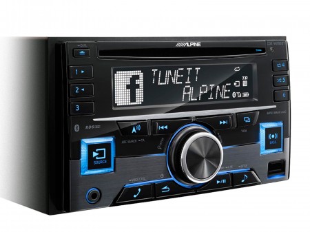 CDE-W296BT 2-Din Receiver with Bluetooth